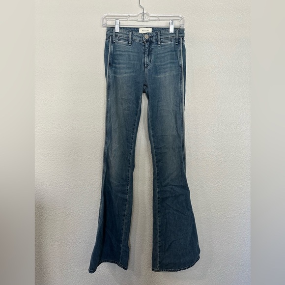 McGuire Denim Voyage High-Rise Flared Jeans Size 24 - Picture 3 of 7